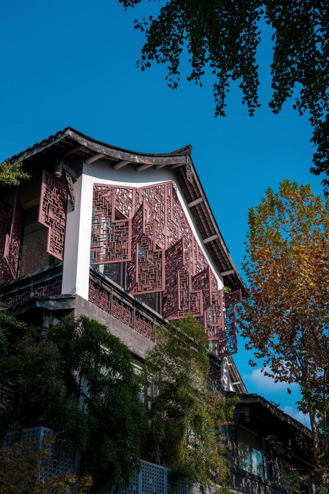 Guanyin Yiyuntai Hotel Chengdu Exteriör bild