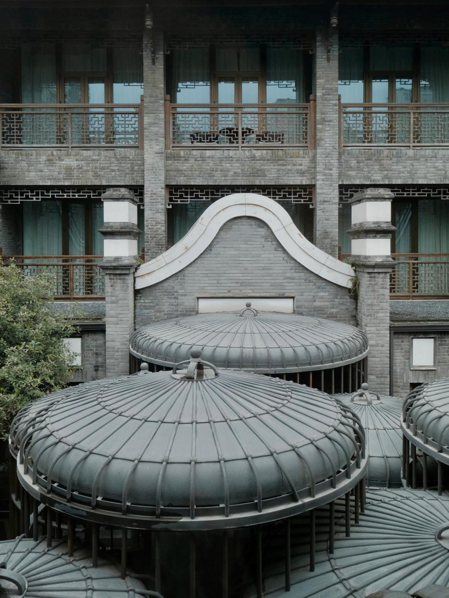 Guanyin Yiyuntai Hotel Chengdu Exteriör bild